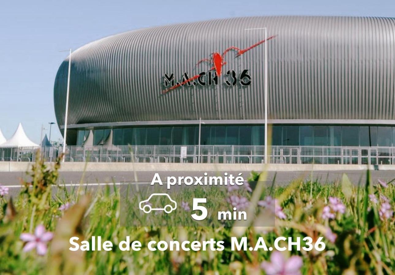 Apartamento Le Boheme ⸱ Stationnement Gratuit ⸱ Fibre Déols Exterior foto